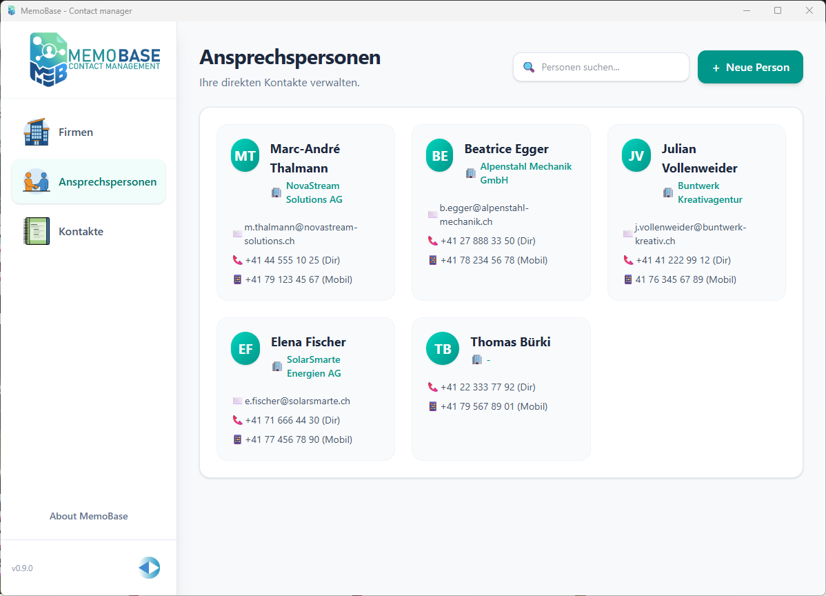 Screenshot 3 of MemoBase