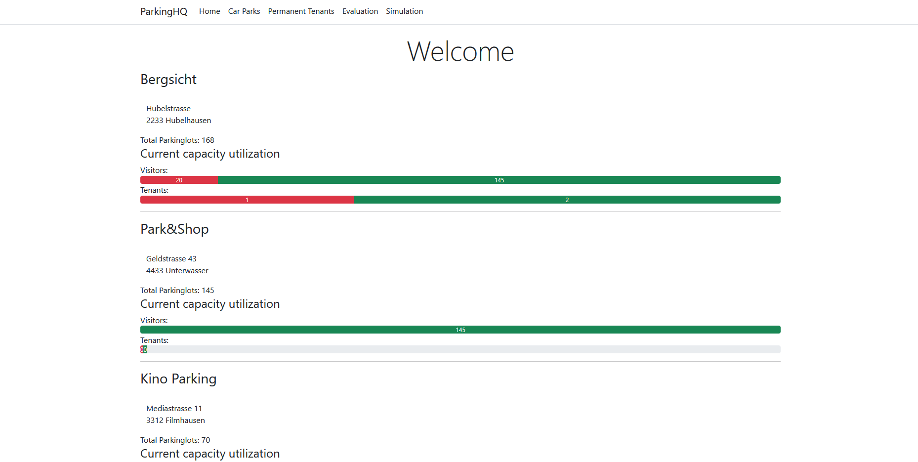Screenshot 1 of ParkingHQ